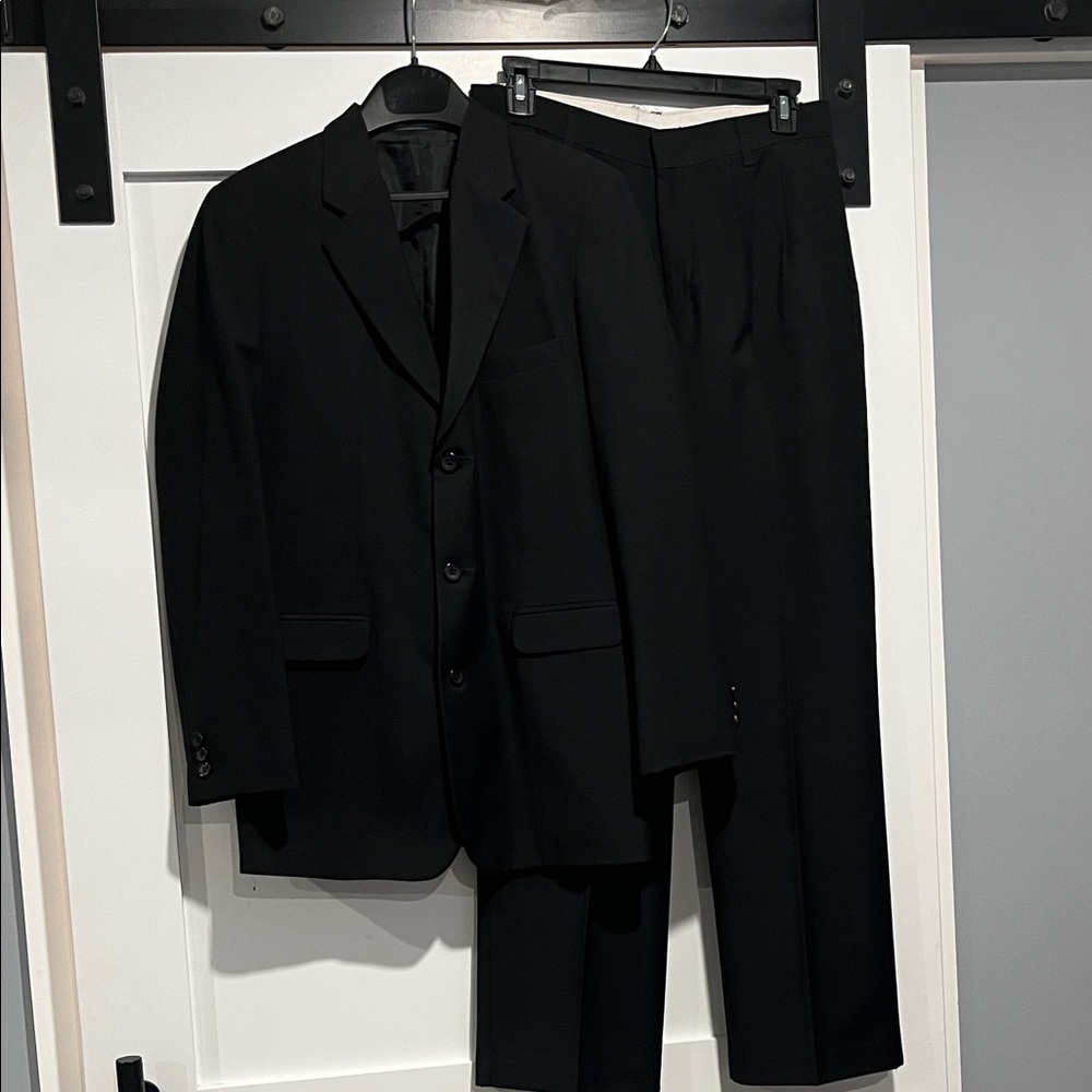 Perry Ellis Kids Black Suit Set